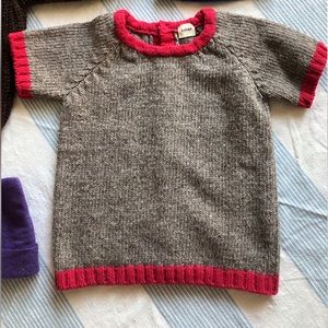 Babaa kids short-sleeve sweater vest